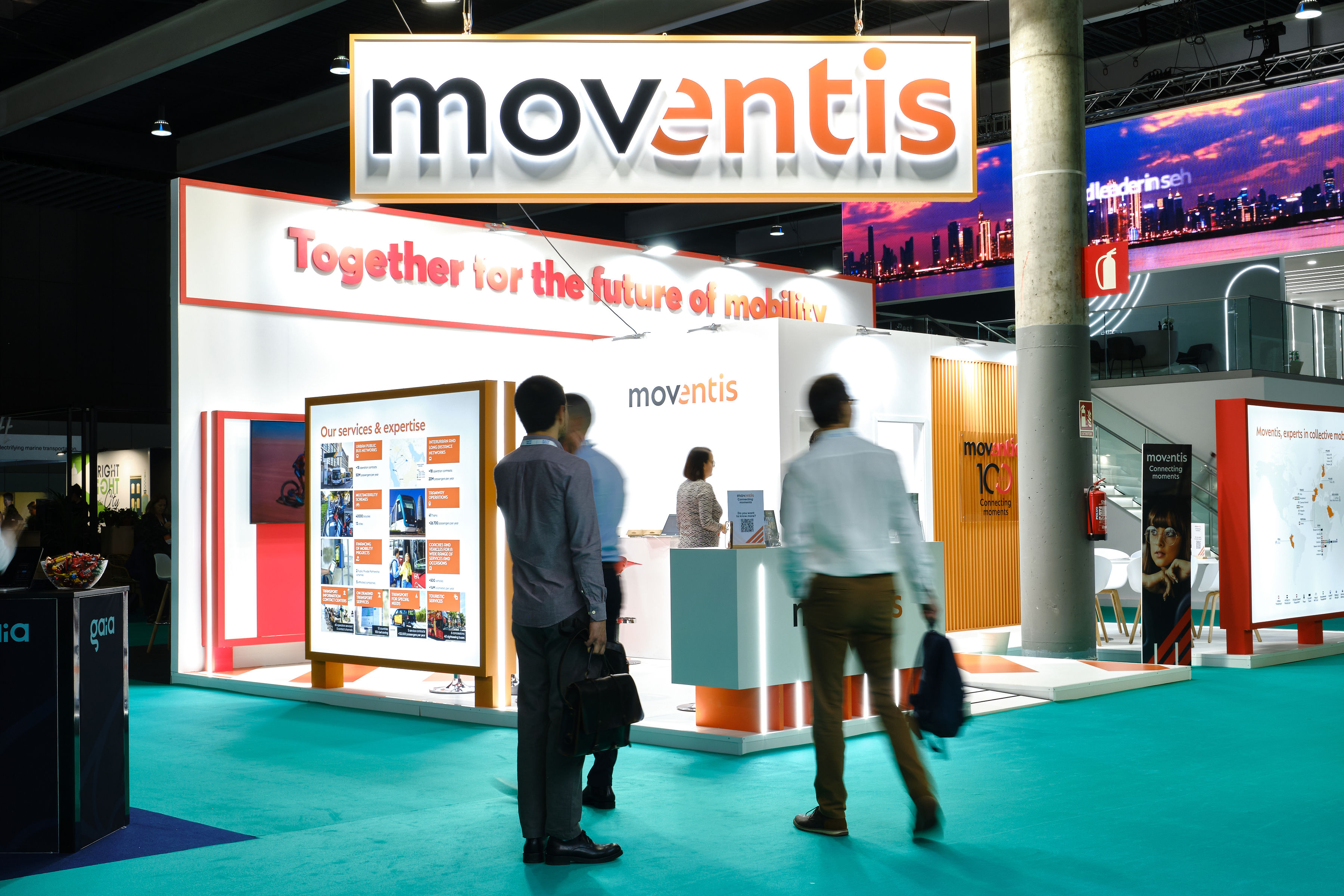 Moventis en la UITP Global Public Transporte Summit Barcelona 2023